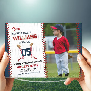 Invitation Anniversaire du baseball   Venez faire une fête de