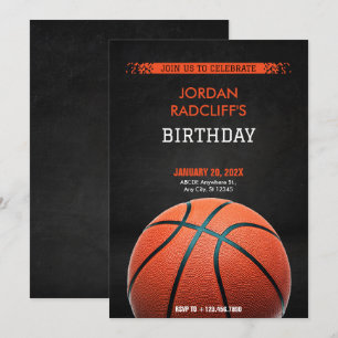 Invitation Anniversaire du basket-ball