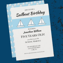 Anniversaire du bateau à voile