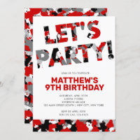 Anniversaire du Camouflage, Faisons la fête Camo n