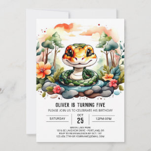 Invitation Anniversaire du Cobra en ligne