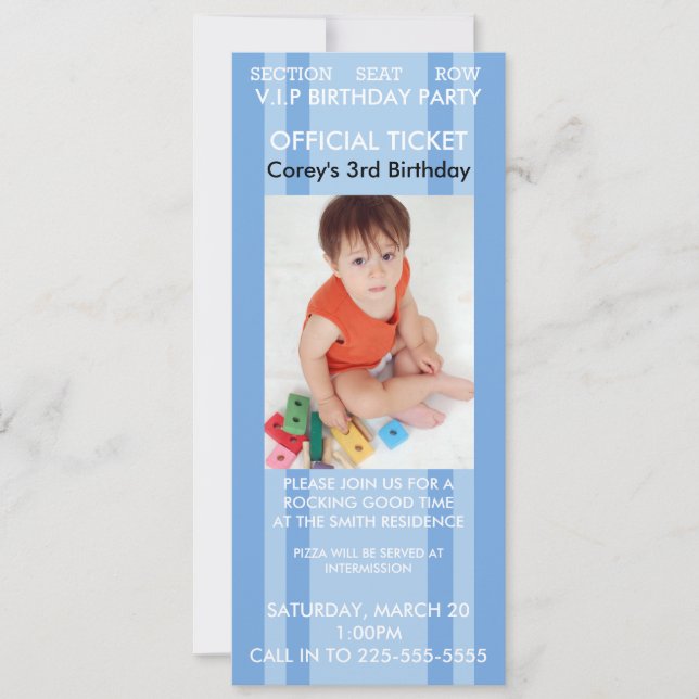 Invitation Anniversaire du Concert (Devant)