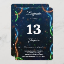 Anniversaire du garçon modifiable