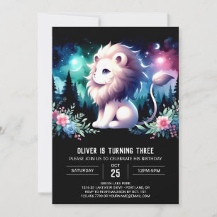 Invitation Anniversaire du lion d'Imaginaire moderne