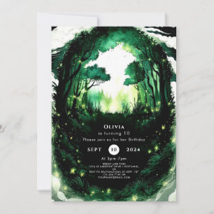 Invitation Anniversaire du Pastel Enchanted