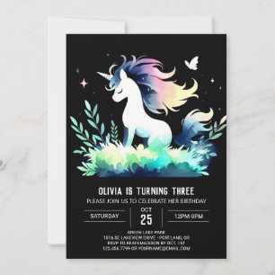 Invitation Anniversaire du Pastel Horse
