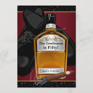 Invitation Anniversaire du Whisky Vieilli à la Perfection de 