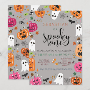 Invitation Anniversaire éffrayant d'un Halloween