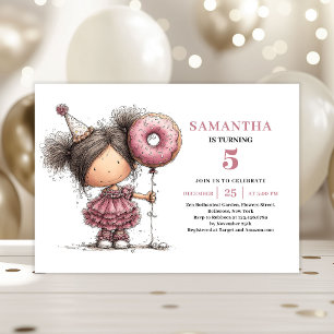 Invitation Anniversaire Enfants 5 Ans Drôle Fantai