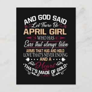 Invitation Anniversaire   Et Dieu a dit que Faisons Fille d'A