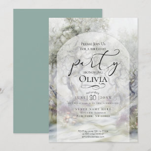Invitation ANNIVERSAIRE   Imaginaire Whispering Woods
