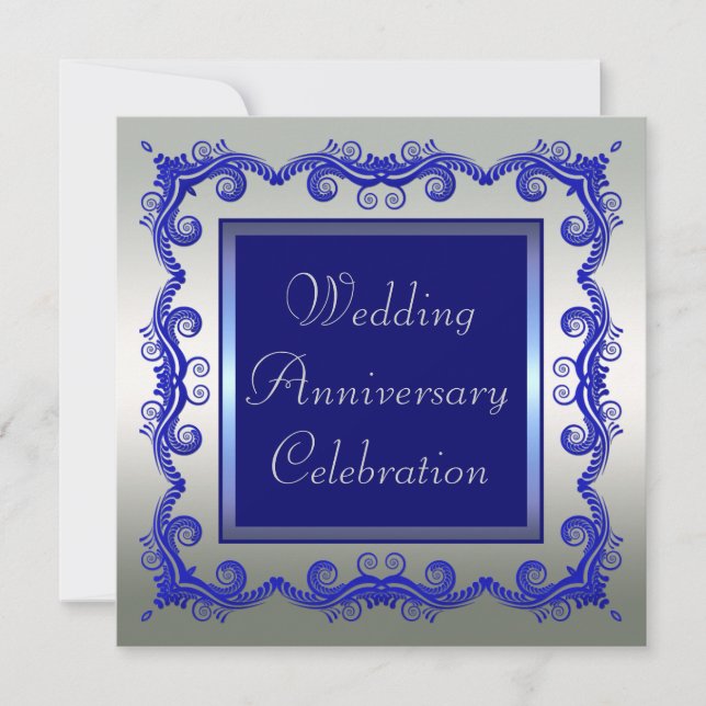 Invitation Anniversaire mariage (Devant)