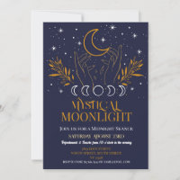 Anniversaire mystique Marine Lune d'or Seance Spir