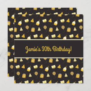 Invitation Anniversaire personnalisable