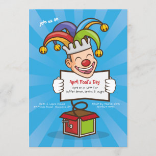 Invitation Anniversaire Poisson d'Avril