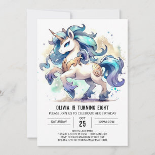Invitation Anniversaire Rustique Custom Horse