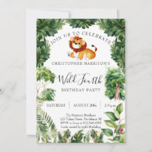 Anniversaire sauvage de 4 ans du Lion Jungle