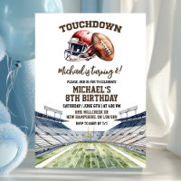Anniversaire Touchdown de Football