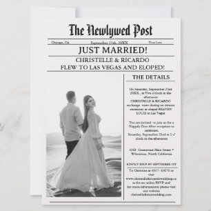 Invitation Annonce de mariage par voie de presse pour des jeu