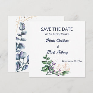 Invitation Annonce de sauvegarde de date Wildflower Harmony