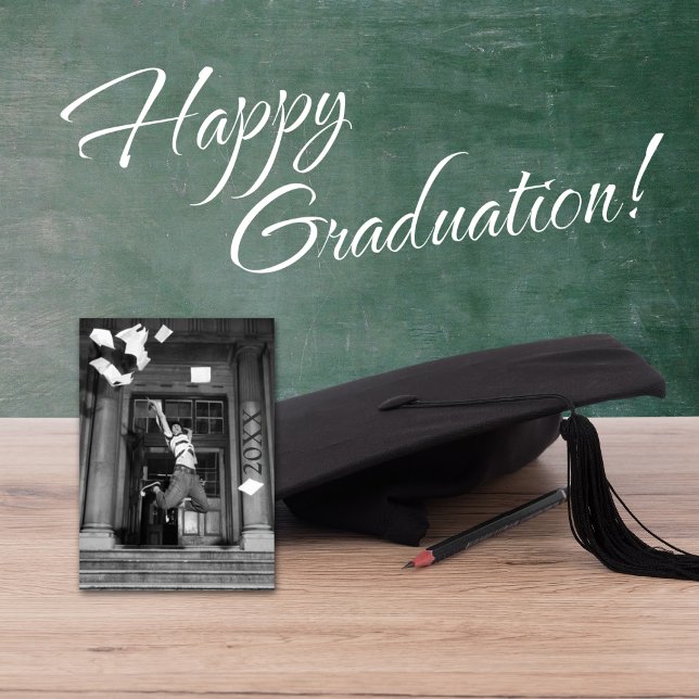 Invitation Annonces de graduation photo personnalisée pour ch (Créateur téléchargé)
