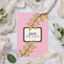 Annonces de sauvegarde de date {Boho Chic}
