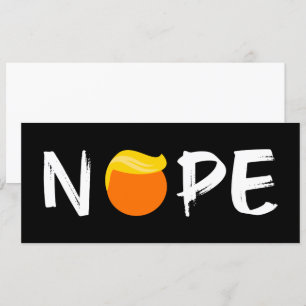 Invitation Anti-Trump - Nope Edition II
