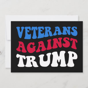 Invitation Anti-Trump - Vétérans contre Trump II