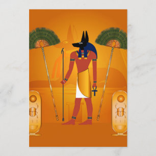 Invitation Anubis, Egyptien antique