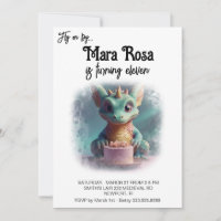 *~* AP88 PHOTO heureux Baby Dragon fête d'annivers