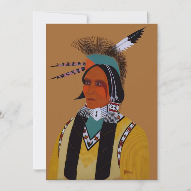Invitation Apache Ben (Devant)