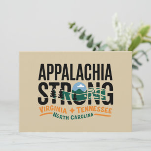 Invitation Appalachia Strong Mountain Outdoors Randonnée NC