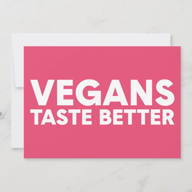 Invitation Appel Vegan (Devant)