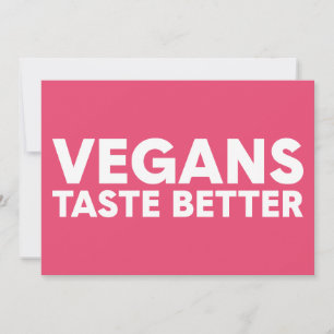 Invitation Appel Vegan