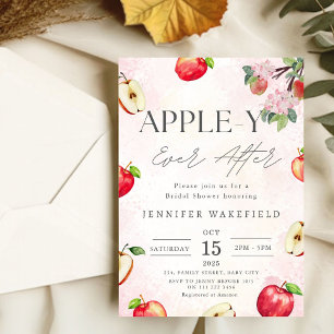 Invitation Apple Appley toujours après la Fête des mariées