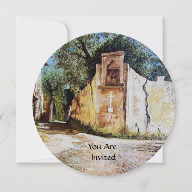 Invitation APRÈS-MIDI À RIMAGGIO / Vue Toscane (Devant)