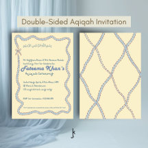 Aqiqah fantaisiste ondoyante de jaune clair et ble