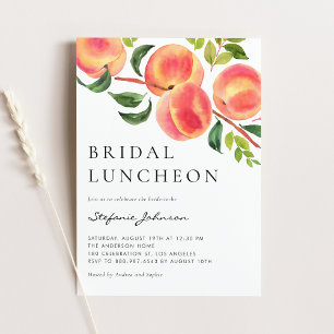 Invitation Aquarelle Apprend Déjeuner nuptial d'été