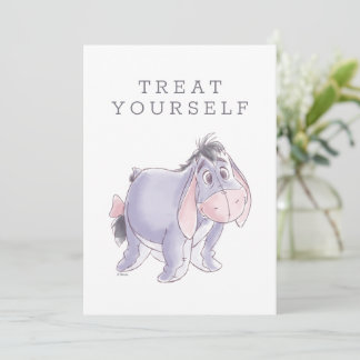 Invitation Aquarelle Baby shower Eeyore Prenez soin de vous