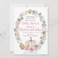 Aquarelle Citrouille rose mignonne 2e anniversaire