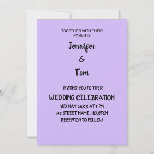 Invitation Aquarelle colorée ajouter votre nom texte modifiab