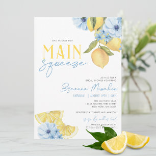 Invitation Aquarelle Elle A Trouvé Son Principal Mariage De C