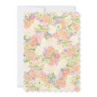 Aquarelle Floral Jardin Mariage Crest