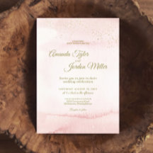 Aquarelle rose Gold Type