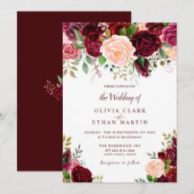 Aquarelle vintage Bourgogne Florale