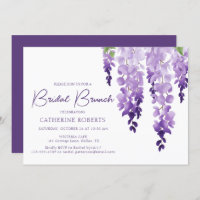 Aquarelle Wisteria | Brunch nuptial
