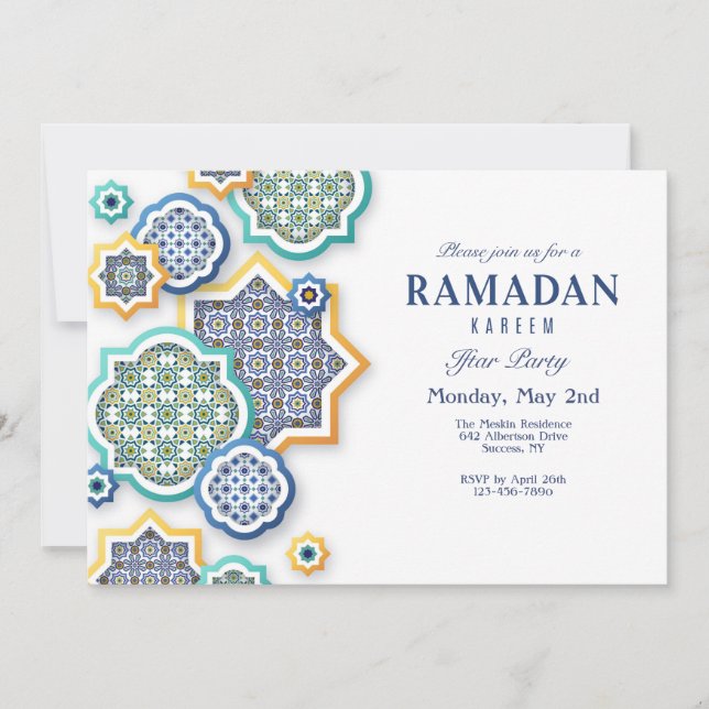 Invitation Arabe  (Devant)
