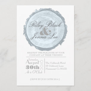 Invitation Arbre Chic Moderne   Invite de mariage