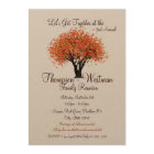 Arbre d'automne de la réunion familiale