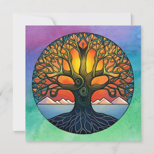 Invitation Arbre de Vie  (Devant)